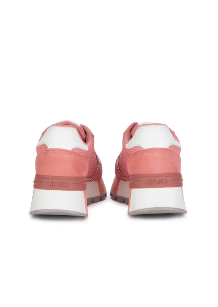 LIU JO | SNEAKER AMAZING SUEDE ROSA Discount