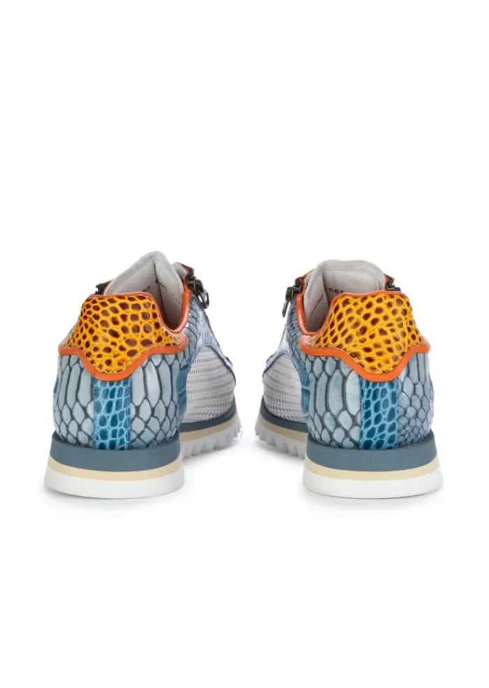 LORENZI | SCHNÜRSCHUHE FRESH COBALTO BLAU MEHRFABRIG New