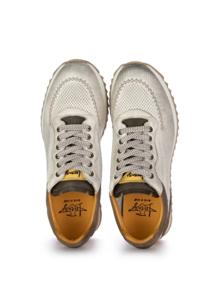 LORENZI | SCHNÜRSCHUHE SAFARI WEIß BRAUN Outlet