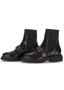 LUCA GROSSI | CHELSEA STIEFELETTEN LEDER SCHWARZ Outlet