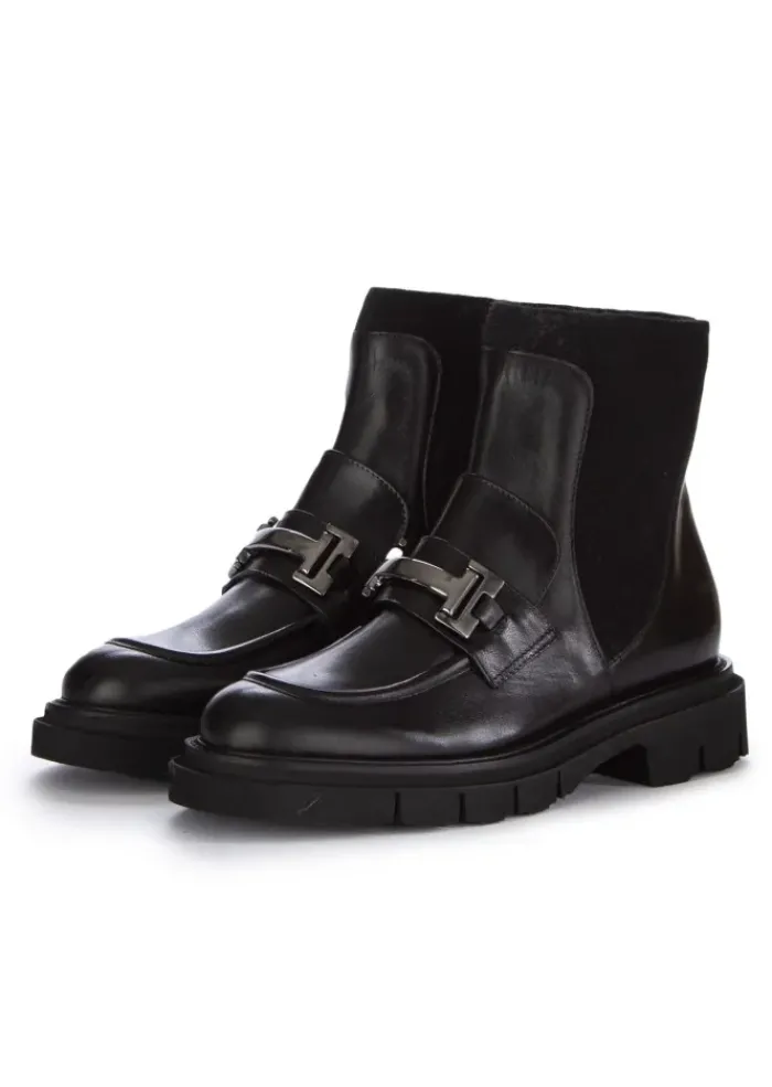 LUCA GROSSI | CHELSEA STIEFELETTEN NATUR SCHWARZ Best