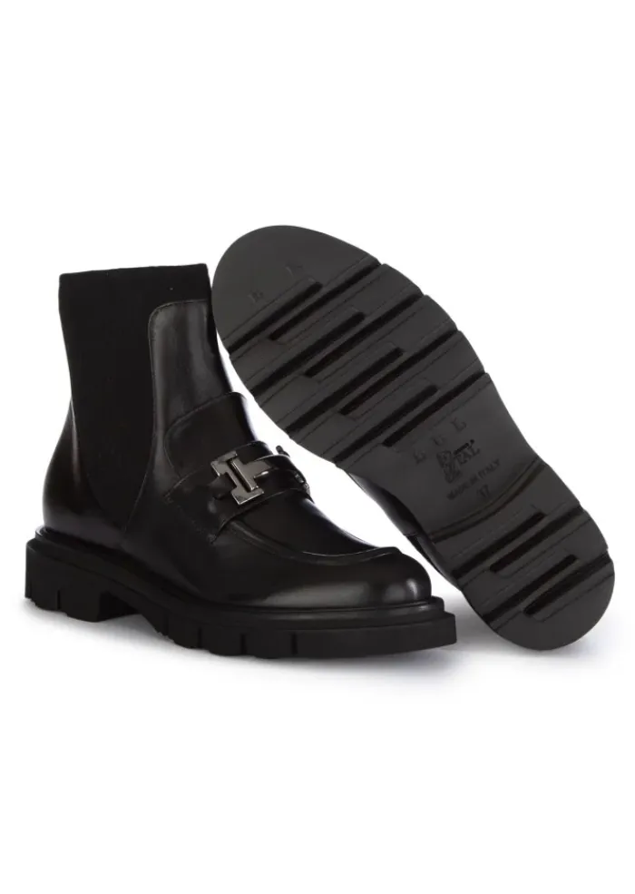 LUCA GROSSI | CHELSEA STIEFELETTEN NATUR SCHWARZ Best