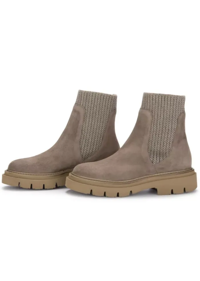 LUCA GROSSI | CHELSEA WILDLEDER TAUPE Best