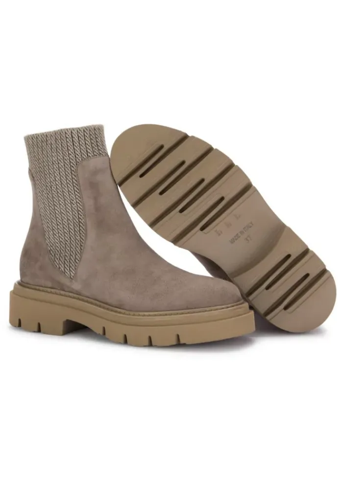 LUCA GROSSI | CHELSEA WILDLEDER TAUPE Best