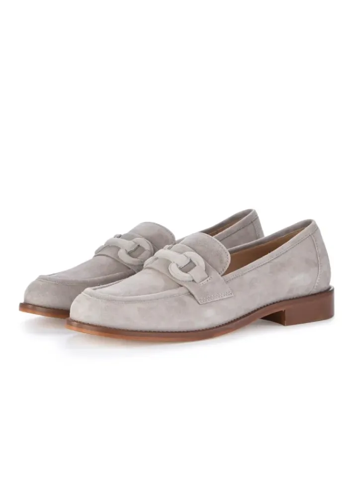 LUCA GROSSI | LOAFER CAMOSCIO LIGHT GRAU Hot