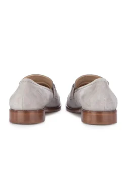 LUCA GROSSI | LOAFER CAMOSCIO LIGHT GRAU Hot