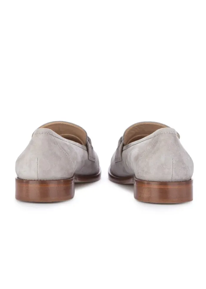 LUCA GROSSI | LOAFER CAMOSCIO LIGHT GRAU Hot