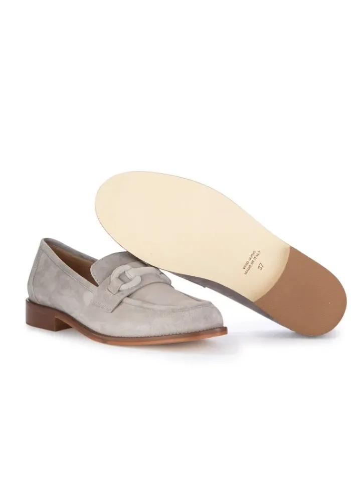 LUCA GROSSI | LOAFER CAMOSCIO LIGHT GRAU Hot