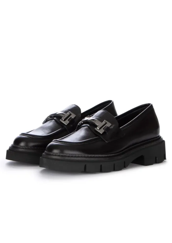LUCA GROSSI | LOAFER NATUR LEDER SCHWARZ New