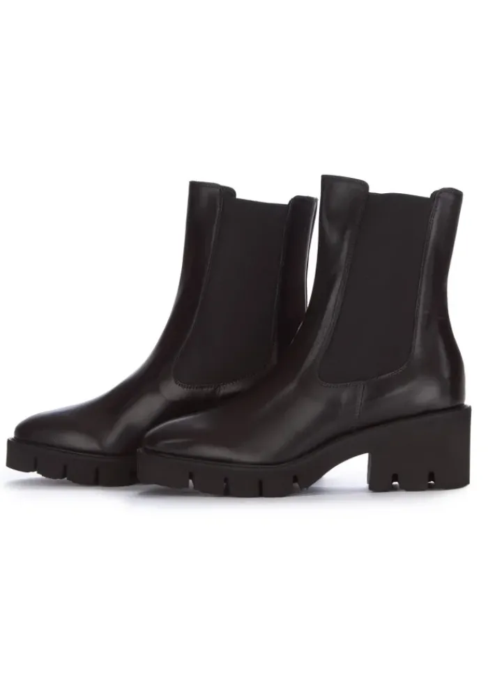 LUCA GROSSI | STIEFELETTEN MIT ABSATZ NATUR SCHWARZ Discount