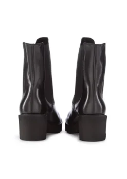 LUCA GROSSI | STIEFELETTEN MIT ABSATZ NATUR SCHWARZ Discount
