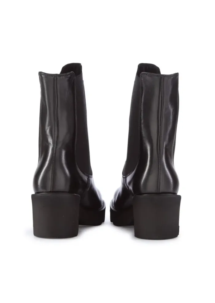 LUCA GROSSI | STIEFELETTEN MIT ABSATZ NATUR SCHWARZ Discount