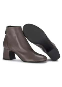 MA+DE 94 | ABSATZSTIEFELETTEN NAPPA SCHLAMMBRAUN Discount