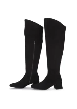 MA+DE 94 | HOHE STIEFEL WILDLEDER SCHWARZ Online