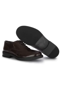 MANOVIA 52 | FLACHE SCHUHE BRUSH BORDEAUX Discount