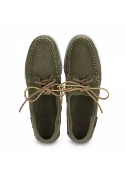 MANOVIA 52 | FLACHE SCHUHE HIMALAYA GRÜN LEDER Online