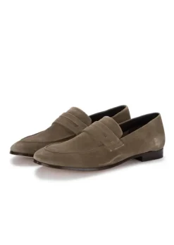 MANOVIA 52 | LOAFER WILDLEDER HASH BRAUN Hot