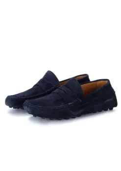 MANOVIA 52 | LOAFER WILDLEDER HASH DUNKELBLAU Online