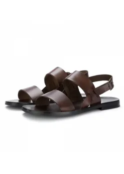 MANOVIA 52 | SANDALEN M5026 BRAUN LEDER Discount