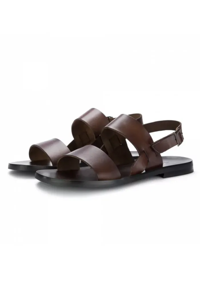MANOVIA 52 | SANDALEN M5026 BRAUN LEDER Discount