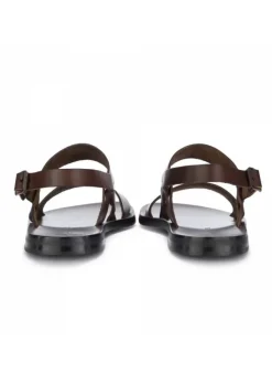 MANOVIA 52 | SANDALEN M5026 BRAUN LEDER Discount