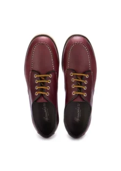MANOVIA 52 | SCHNÜRSCHUHE COWBOY BORDEAUX Clearance