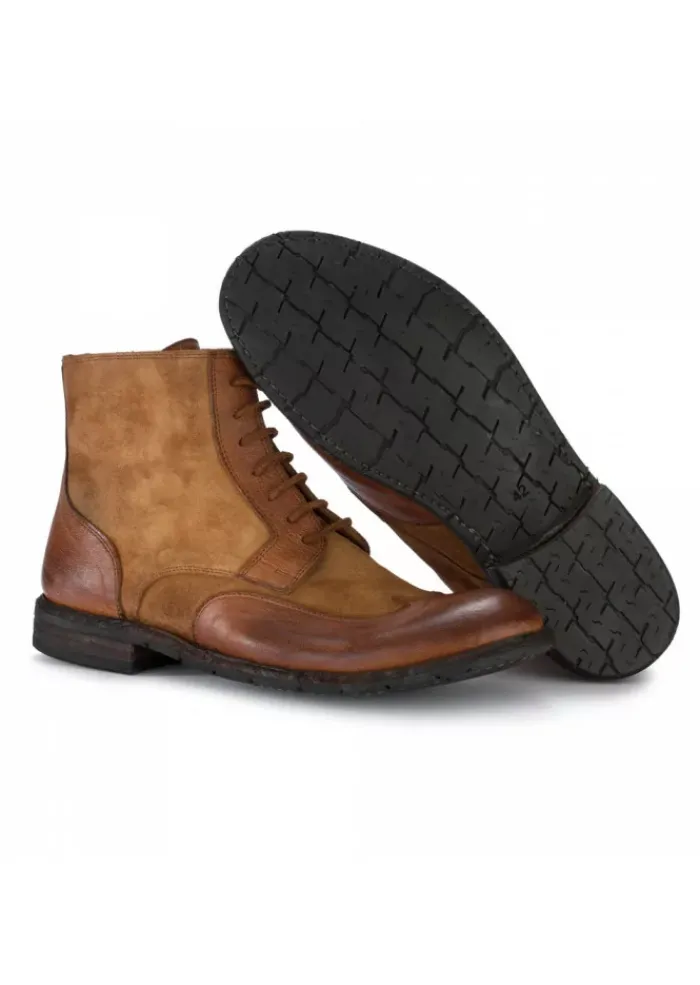 MANOVIA 52 | SCHNÜRSTIEFELETTEN 8572 VELOUR 541 BRAUN Best