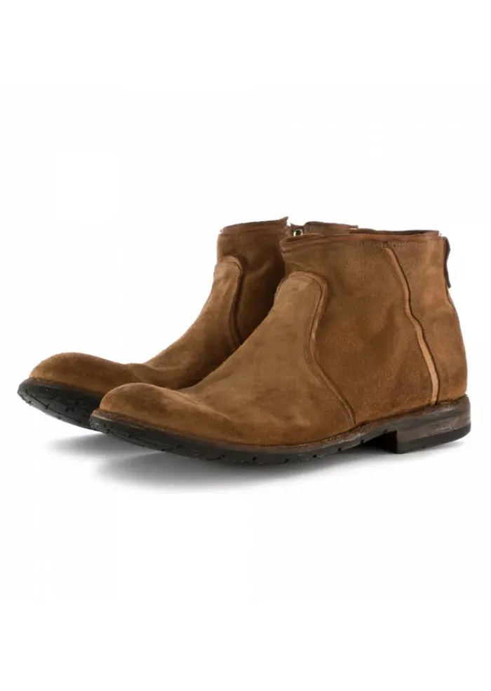 MANOVIA 52 | STIEFELETTEN 8689 VELOUR BRAUN Outlet