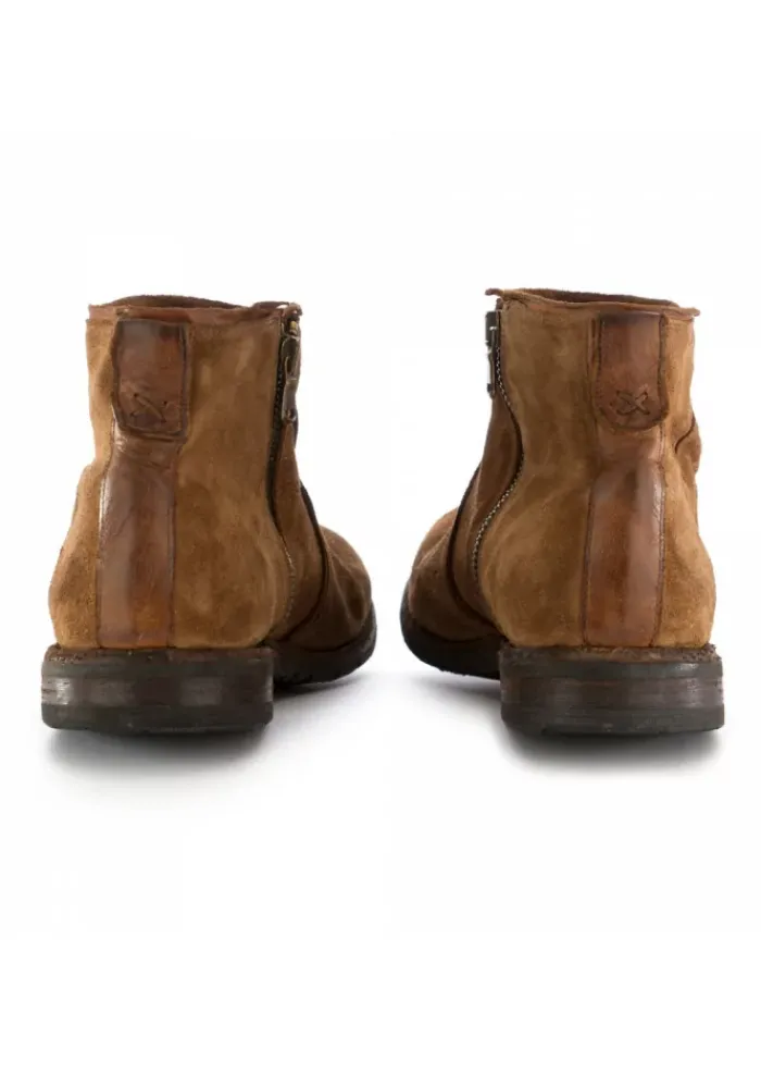 MANOVIA 52 | STIEFELETTEN 8689 VELOUR BRAUN Outlet