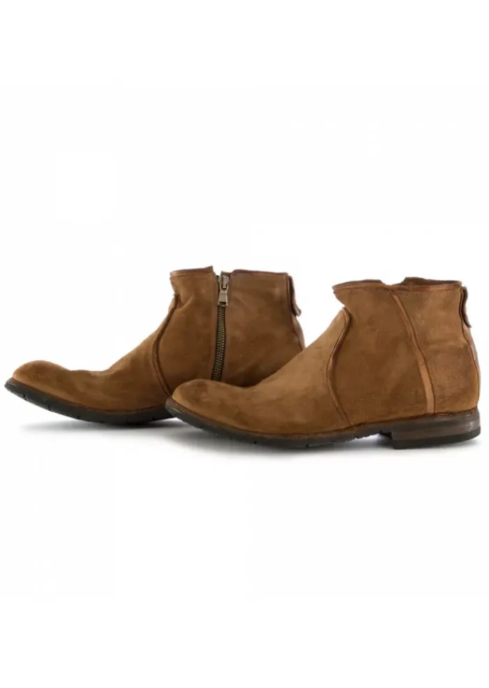 MANOVIA 52 | STIEFELETTEN 8689 VELOUR BRAUN Outlet