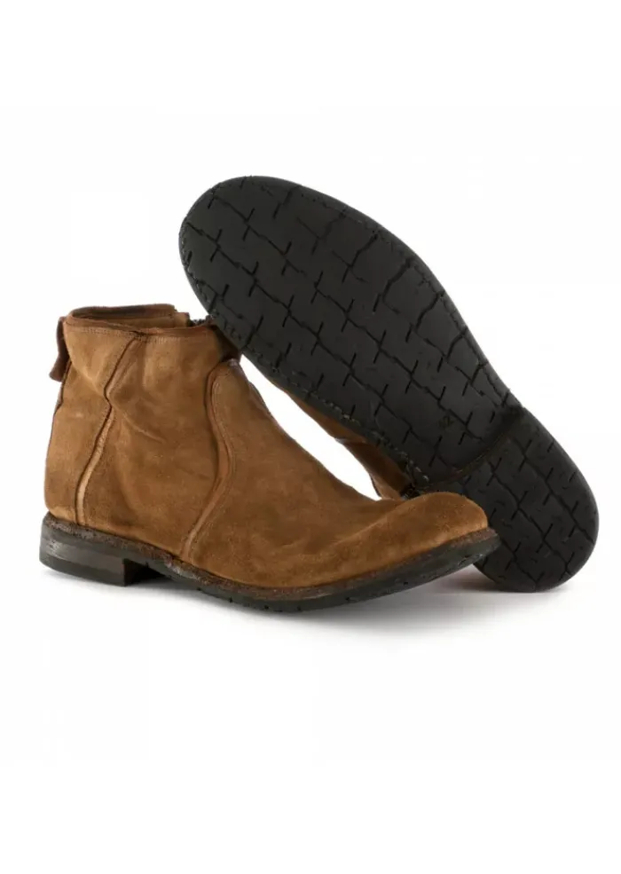 MANOVIA 52 | STIEFELETTEN 8689 VELOUR BRAUN Outlet