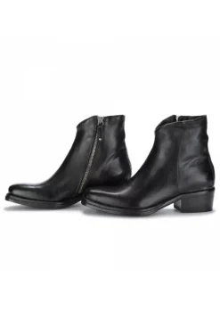 MANOVIA 52 | STIEFELETTEN MIT REISSVERSCHLUSS SCHWARZ Outlet