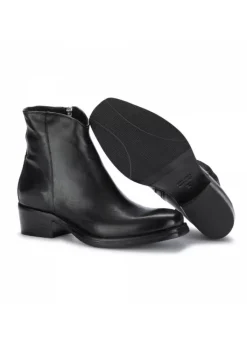 MANOVIA 52 | STIEFELETTEN MIT REISSVERSCHLUSS SCHWARZ Outlet