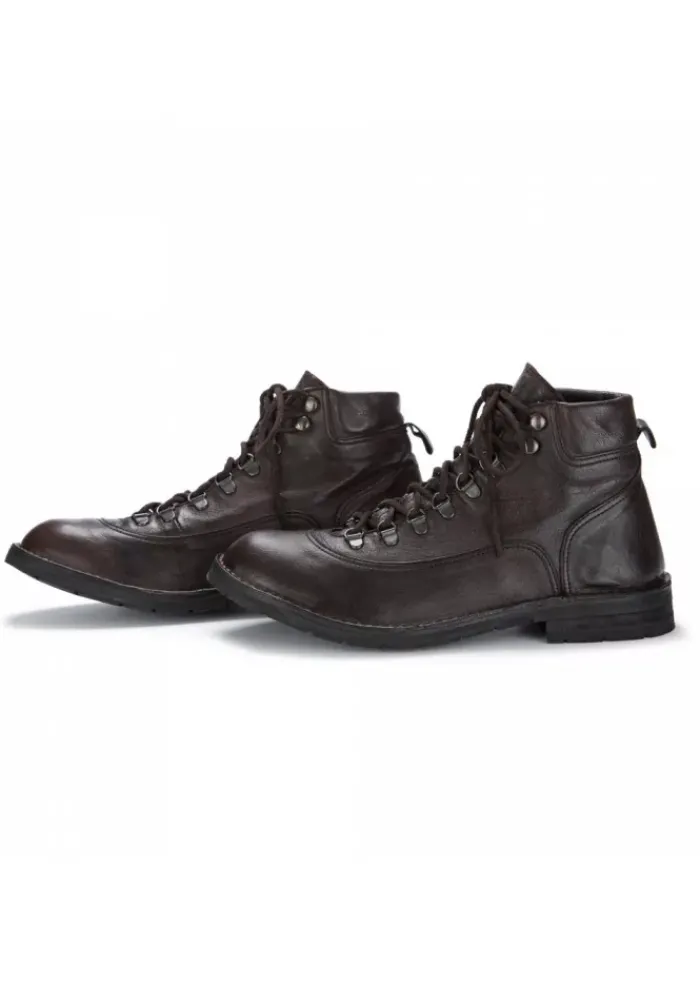 MANUFATTO TOSCANO VINCI | SCHNÜR STIEFELETTEN 910 BRAUN Best