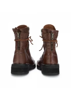 MANUFATTO TOSCANO VINCI | SCHNÜRSTIEFELETTEN 91 BRAUN Clearance