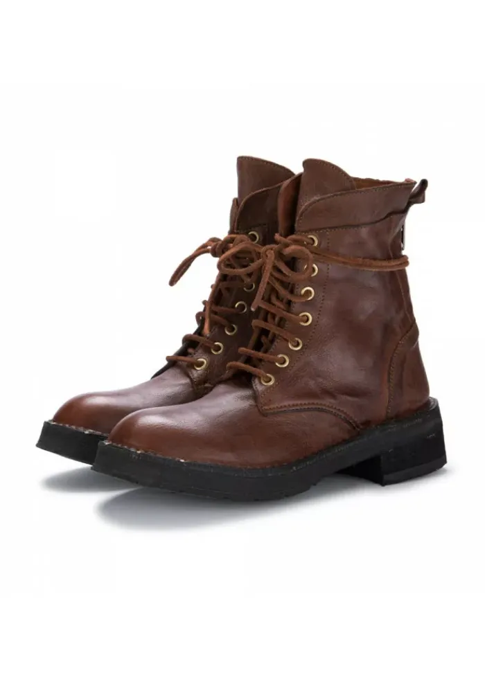MANUFATTO TOSCANO VINCI | SCHNÜRSTIEFELETTEN 91 BRAUN Clearance