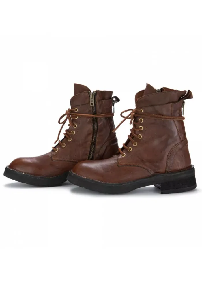 MANUFATTO TOSCANO VINCI | SCHNÜRSTIEFELETTEN 91 BRAUN Clearance