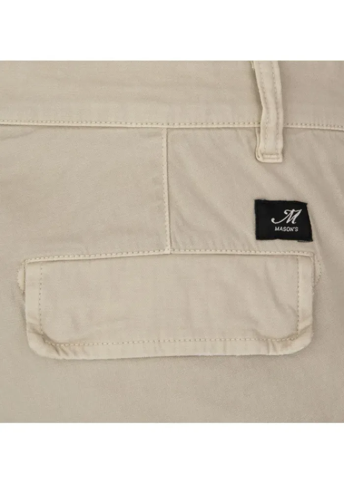 MASON'S MASON'S | BERMUDA CARGO CHILE1 BEIGE Fashion