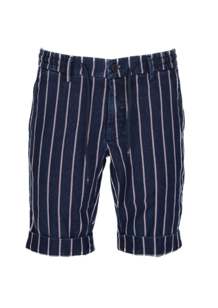 MASON'S MASON'S | SHORTS MILANO JOGGERS BLAU ROT Sale