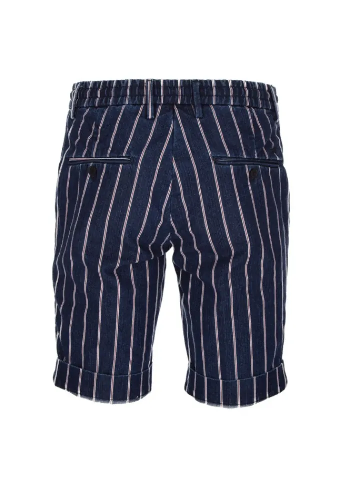 MASON'S MASON'S | SHORTS MILANO JOGGERS BLAU ROT Sale