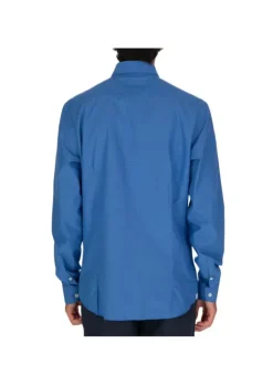 MASTRICAMICIAI | HEMD LUCA BAUMWOLLE REGULAR FIT HELLBLAU Clearance