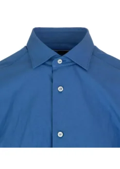 MASTRICAMICIAI | HEMD LUCA BAUMWOLLE REGULAR FIT HELLBLAU Clearance
