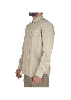 BASTONCINO MASTRICAMICIAI | HEMD LUCA BRUSTTASCHEN BEIGE Best