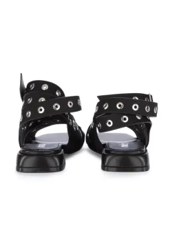 MIMMU' MIMMU' | SANDALEN RASO VITELLO RIEMEN SCHWARZ Outlet