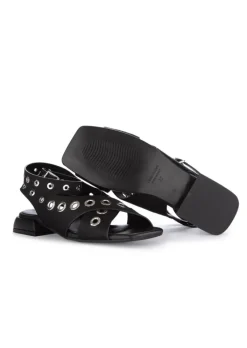MIMMU' MIMMU' | SANDALEN RASO VITELLO RIEMEN SCHWARZ Outlet