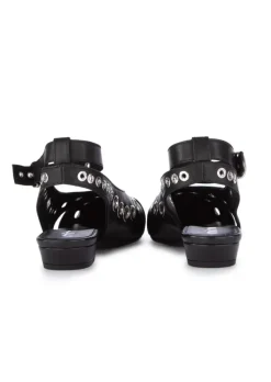 MIMMU' MIMMU' | SLINGBACK BALLERINAS VITELLO RIEMEN SCHWARZ Discount