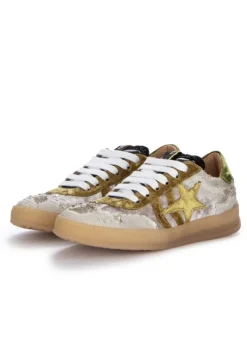 MIMMU' MIMMU' | SNEAKER PAILETTES WEIß GOLD Sale