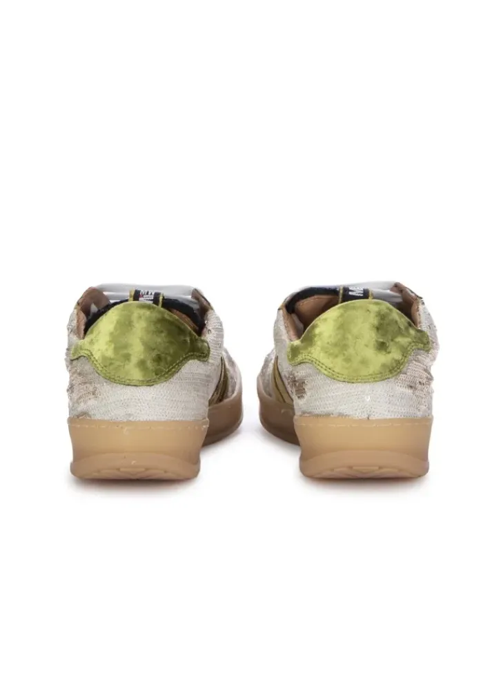 MIMMU' MIMMU' | SNEAKER PAILETTES WEIß GOLD Sale