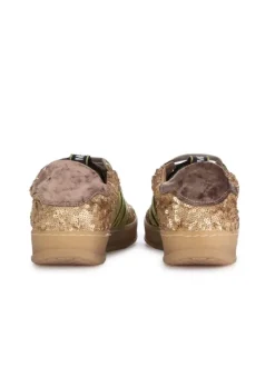 MIMMU' MIMMU' | SNEAKER PAILETTES GRÜN GOLD Online