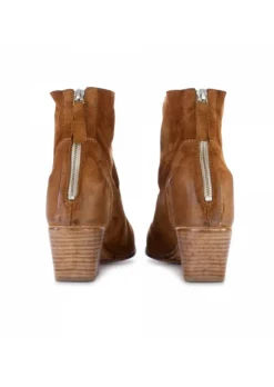 MOMA | ABSATZSTIEFELETTEN SUEDE LEDER CITY BRAUN Online